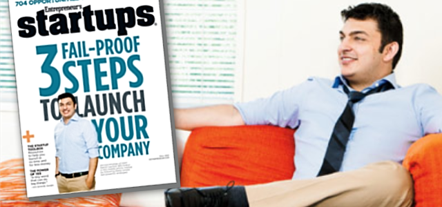 GSM Nation CEO, Ahmed Khattak, on the Cover of Entrepreneur’s Startups Magazine